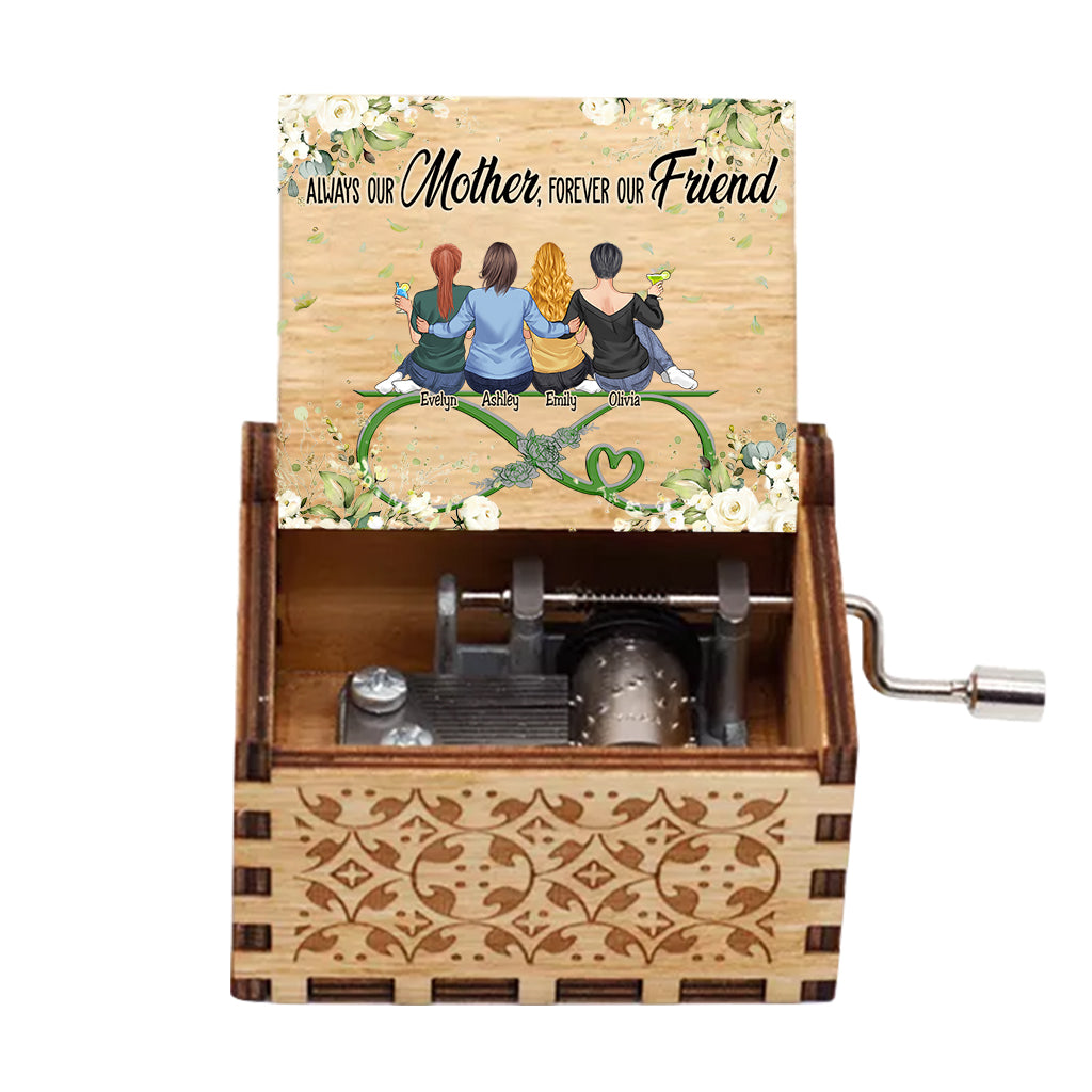 Always My Mother - Personalized Mother's Day Mother Hand Crank Music Box