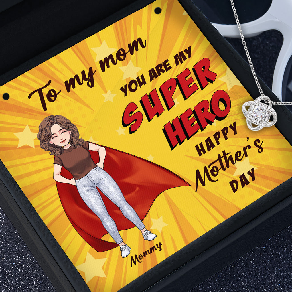 You Are My Superhero - Personalized Mother’s Day Mother Necklace