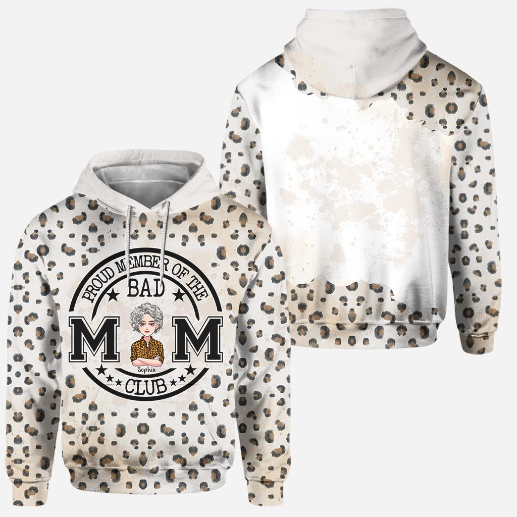 Pround Member Of The Bad Moms Club - Personalized Mother's Day Grandma Hoodie and Leggings