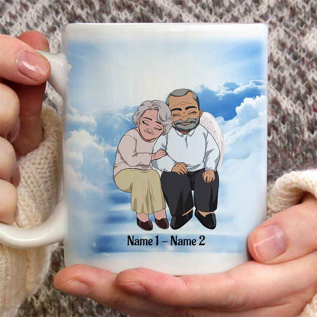 Always On My Mind Memorial - Personalized Couple Mug