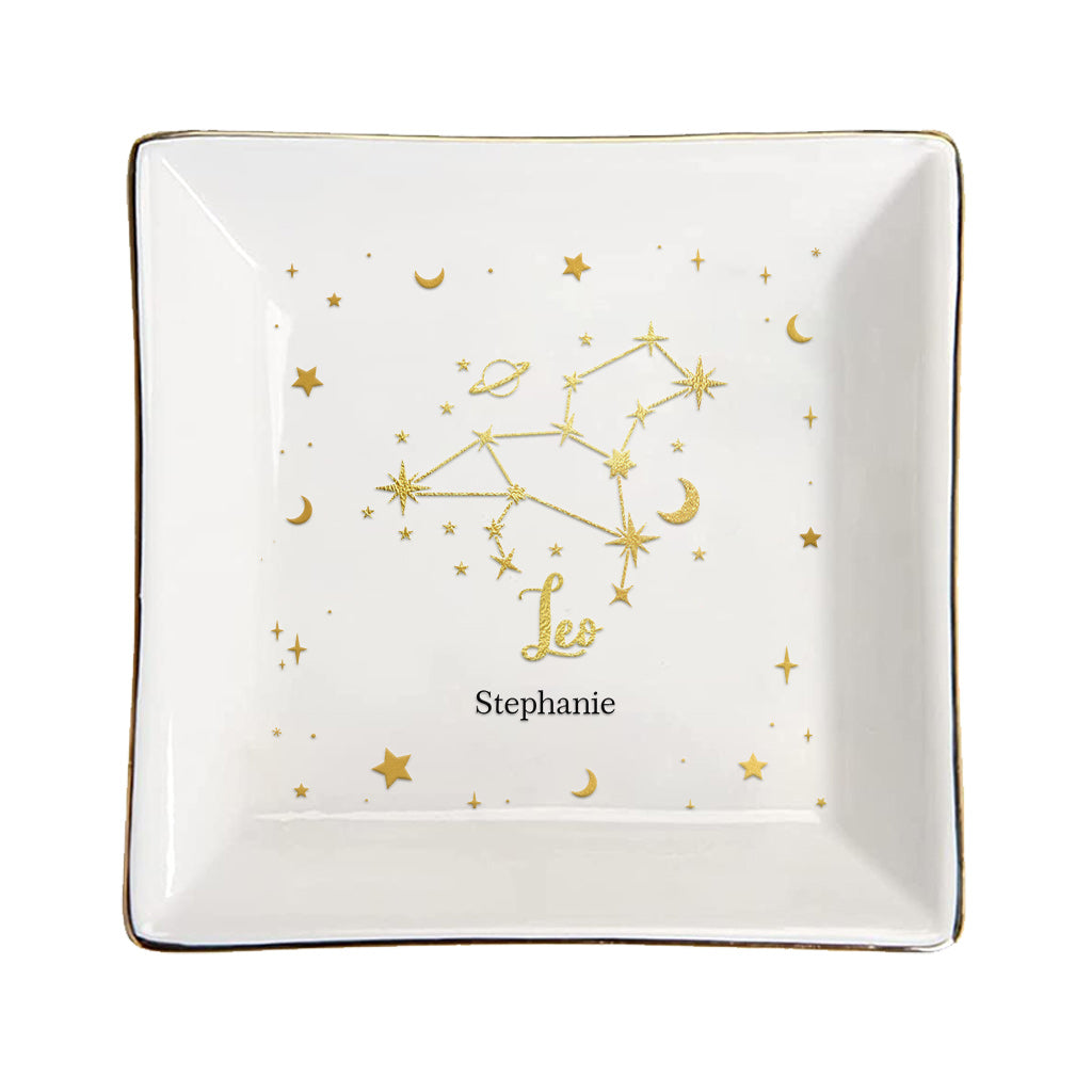 Brille comme une étoile - Porte-bijoux horoscope personnalisé