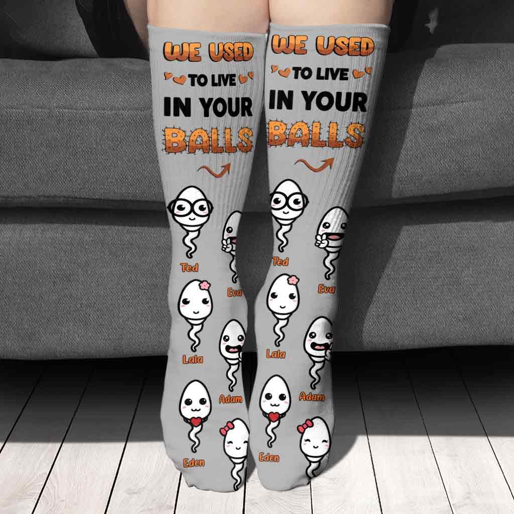 Seems Like Just Yesterday - Personalized Father Socks