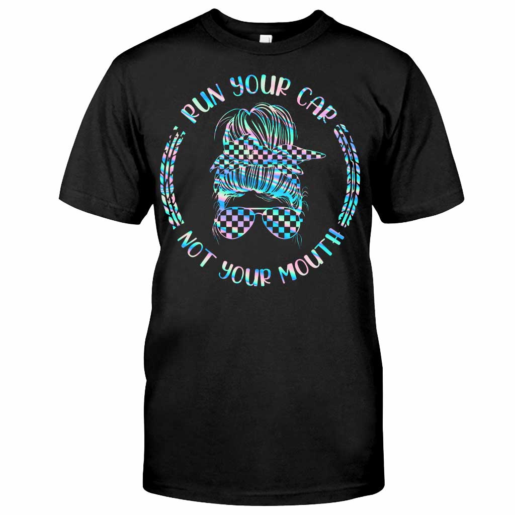 Rennfahrer-T-Shirt und Hoodie