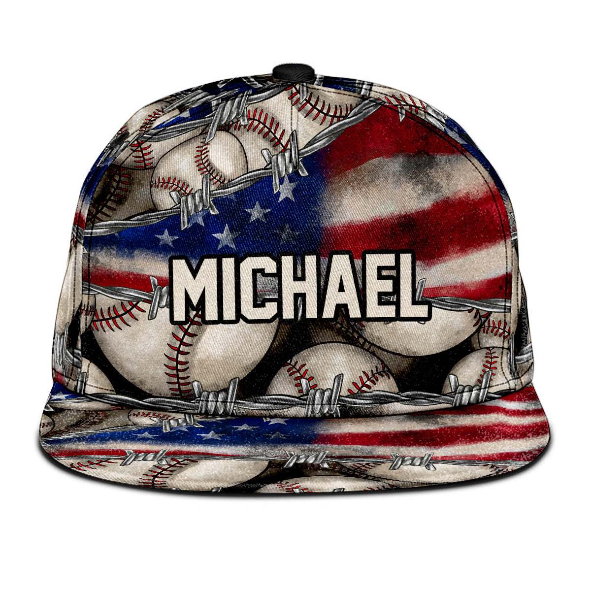 Casquette de baseball personnalisée « Porte-drapeau »