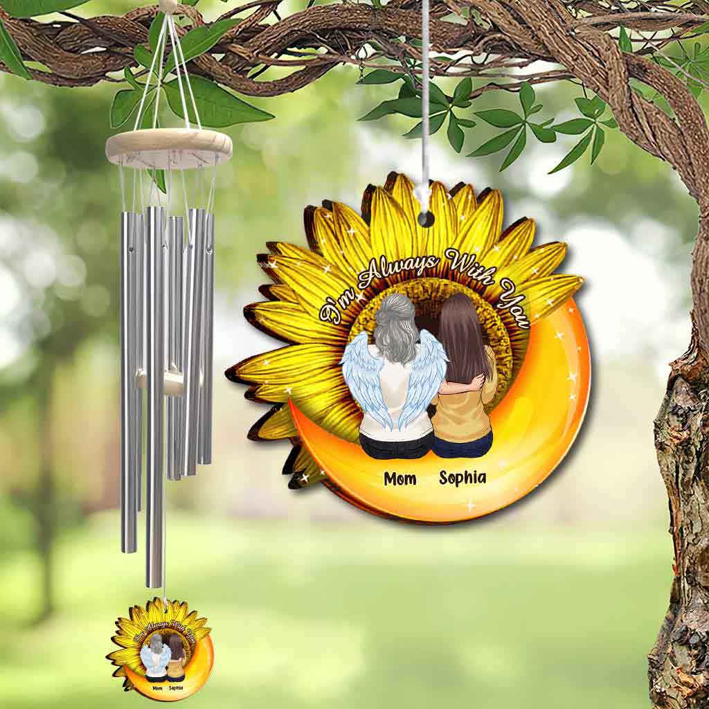 I'm Always With You - Personalized Memorial Wind Chime