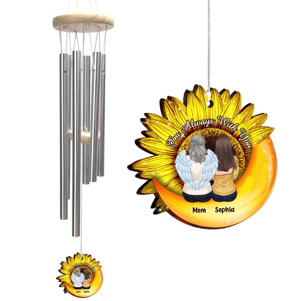 I'm Always With You - Personalized Memorial Wind Chime