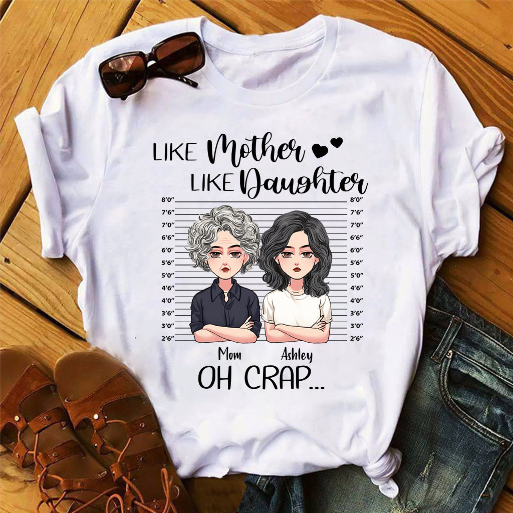 Like Mother Like Daughter - Personalized Mother's Day Mother T-shirt and Hoodie
