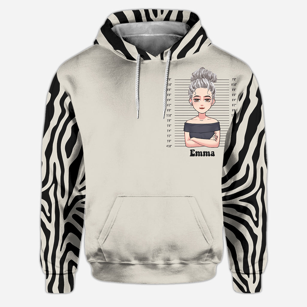 Nana Partners In Crime - Personalized Mother's Day Grandma Hoodie and Leggings