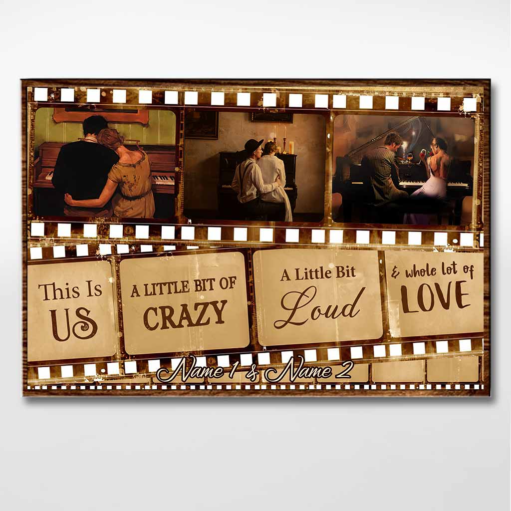 This Is Us - Piano Personalized Poster