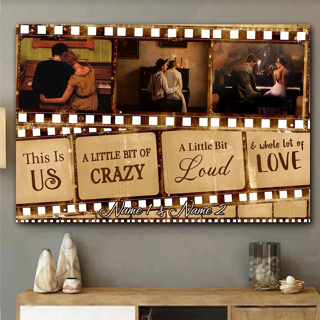 This Is Us - Piano Personalized Poster