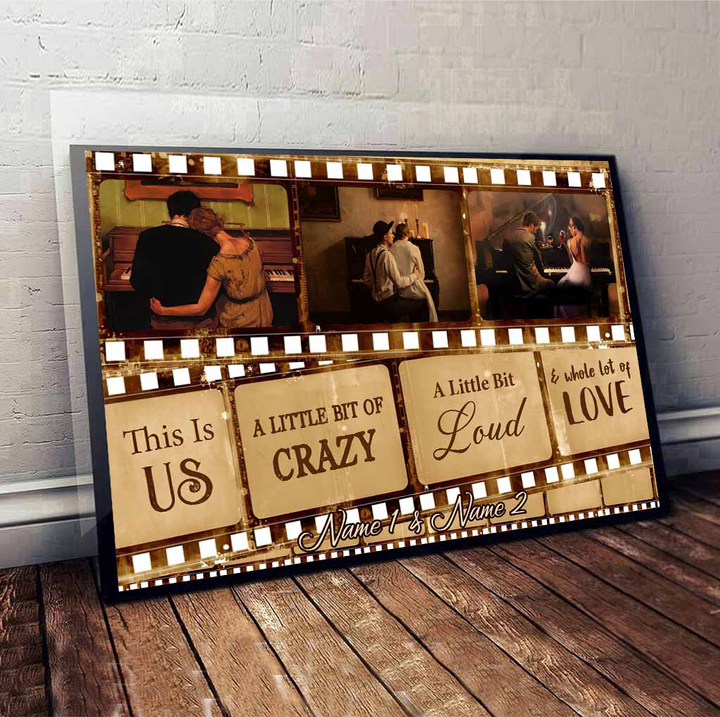 This Is Us - Piano Personalized Poster