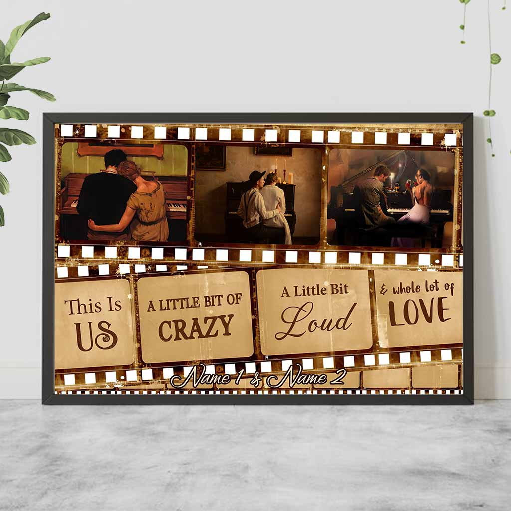 This Is Us - Piano Personalized Poster