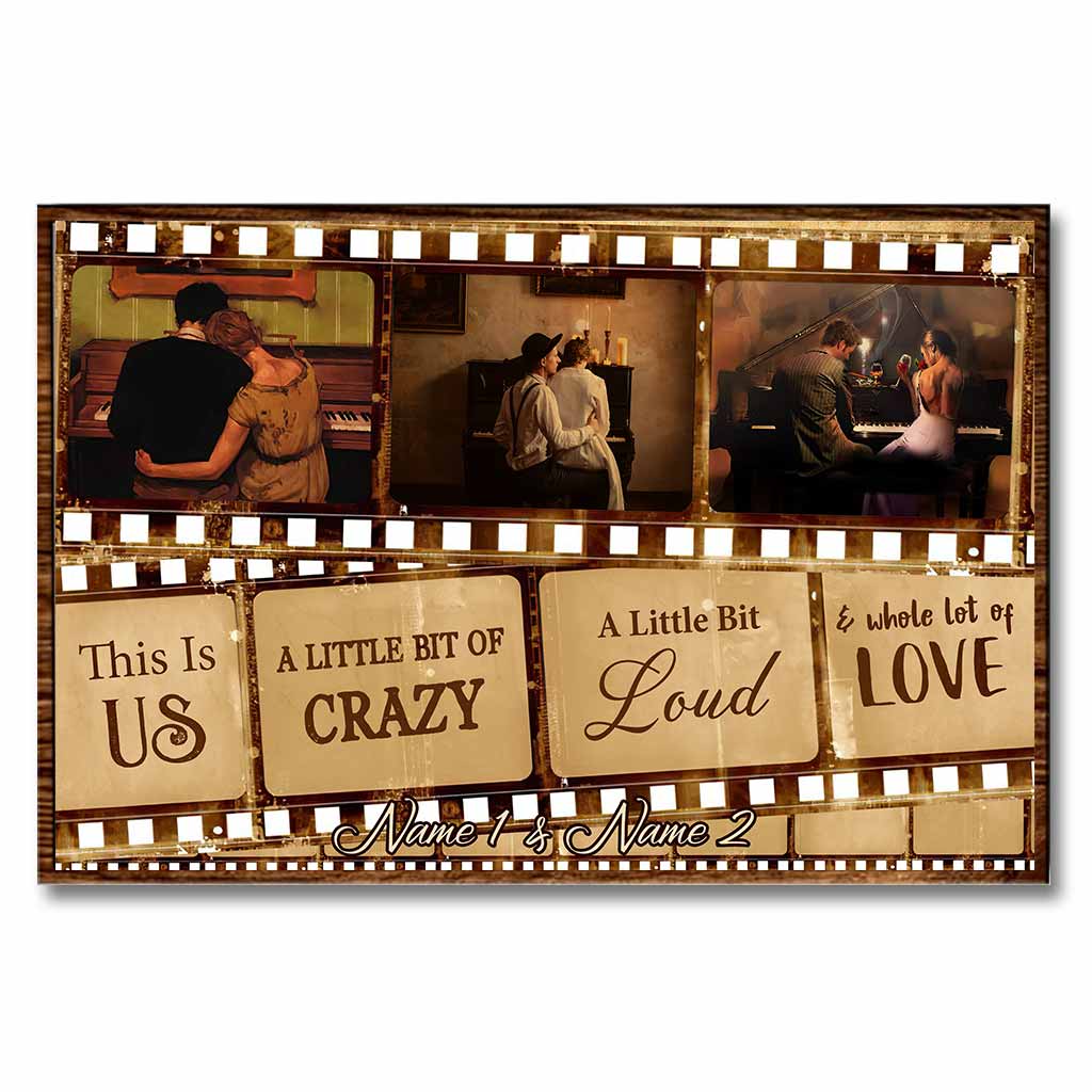 This Is Us - Piano Personalized Poster