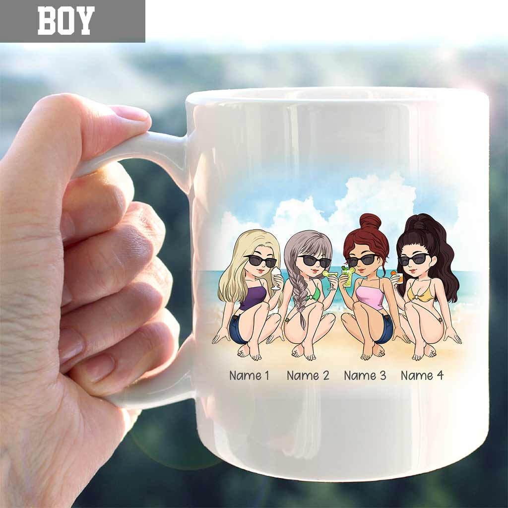 Sky Above Sand Below - Personalized Bestie Mug