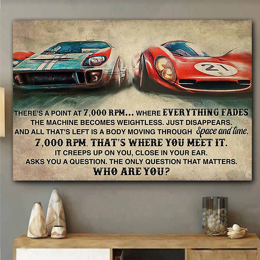 Who Are You - Racing Poster 062021