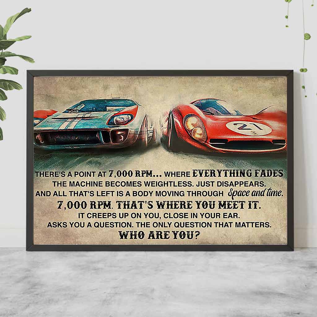 Who Are You - Racing Poster 062021