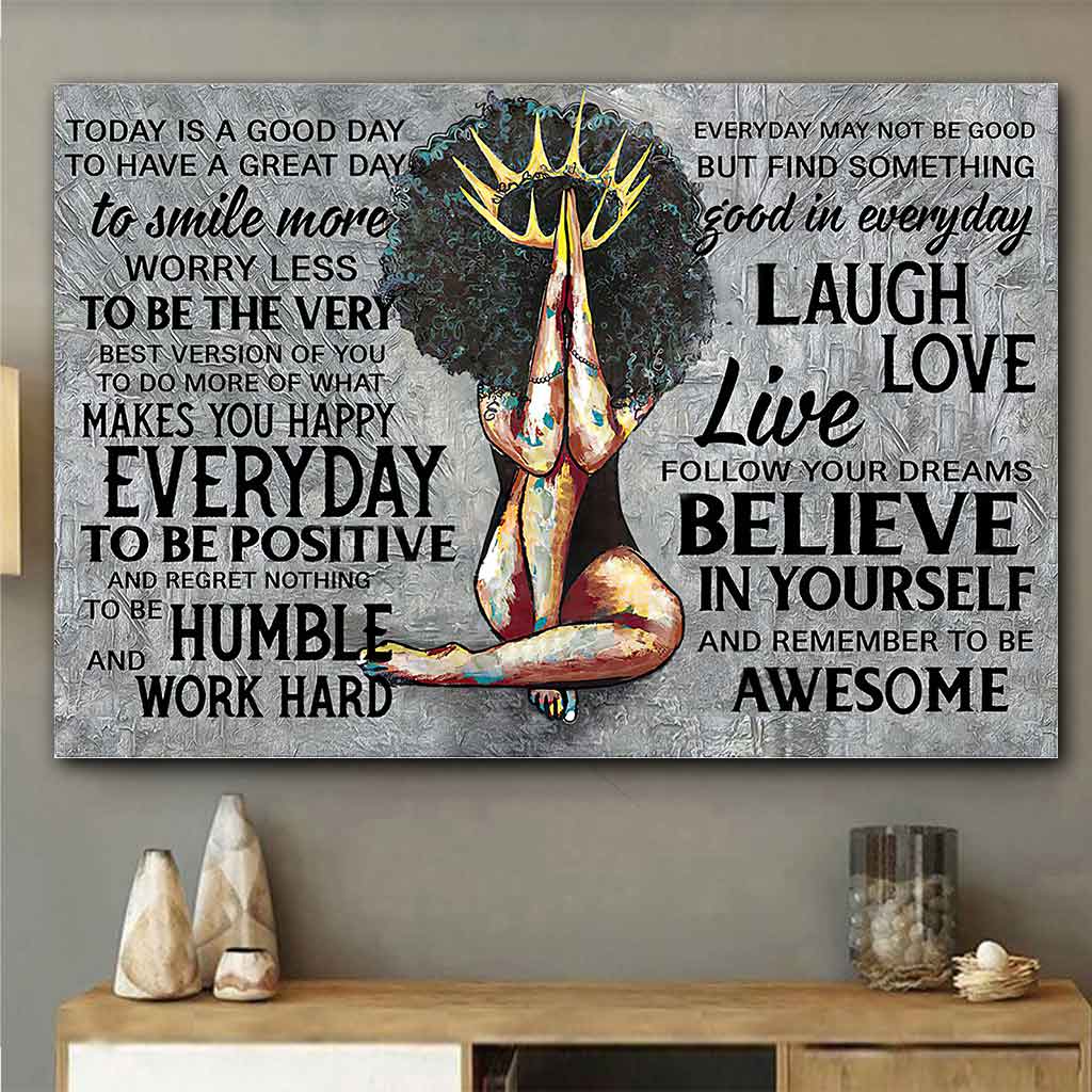 Black Queen - African American Poster 062021
