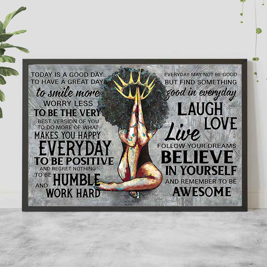Black Queen - African American Poster 062021