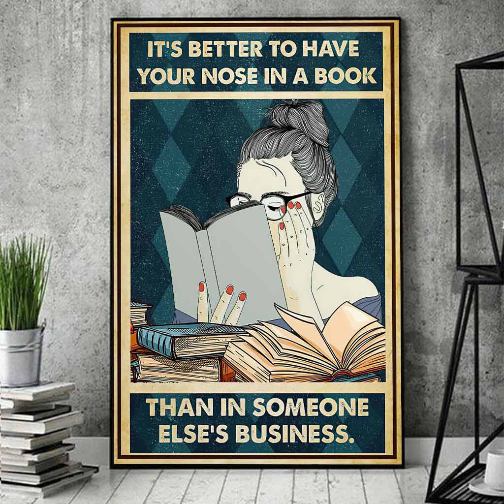 Nose In A Book Poster 062021