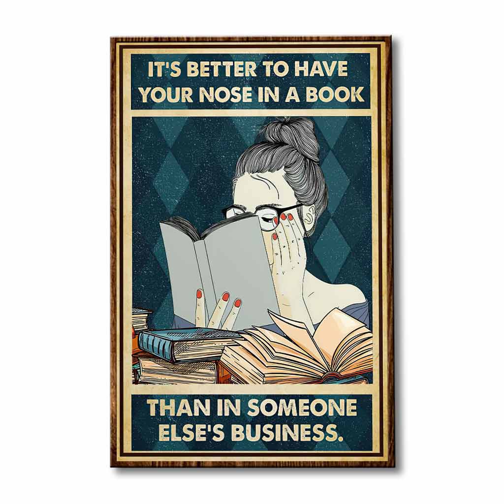 Nose In A Book Poster 062021