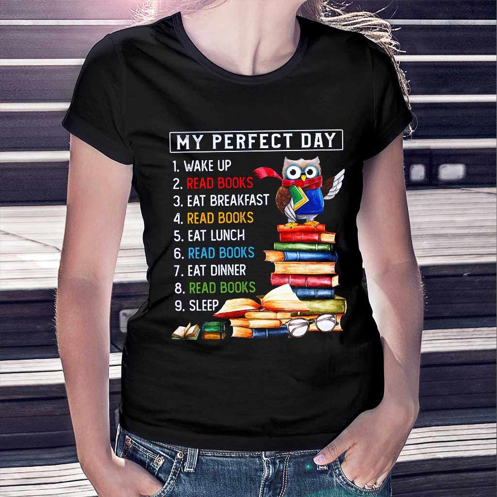 My Perfect Day - Book T-shirt And Hoodie 062021