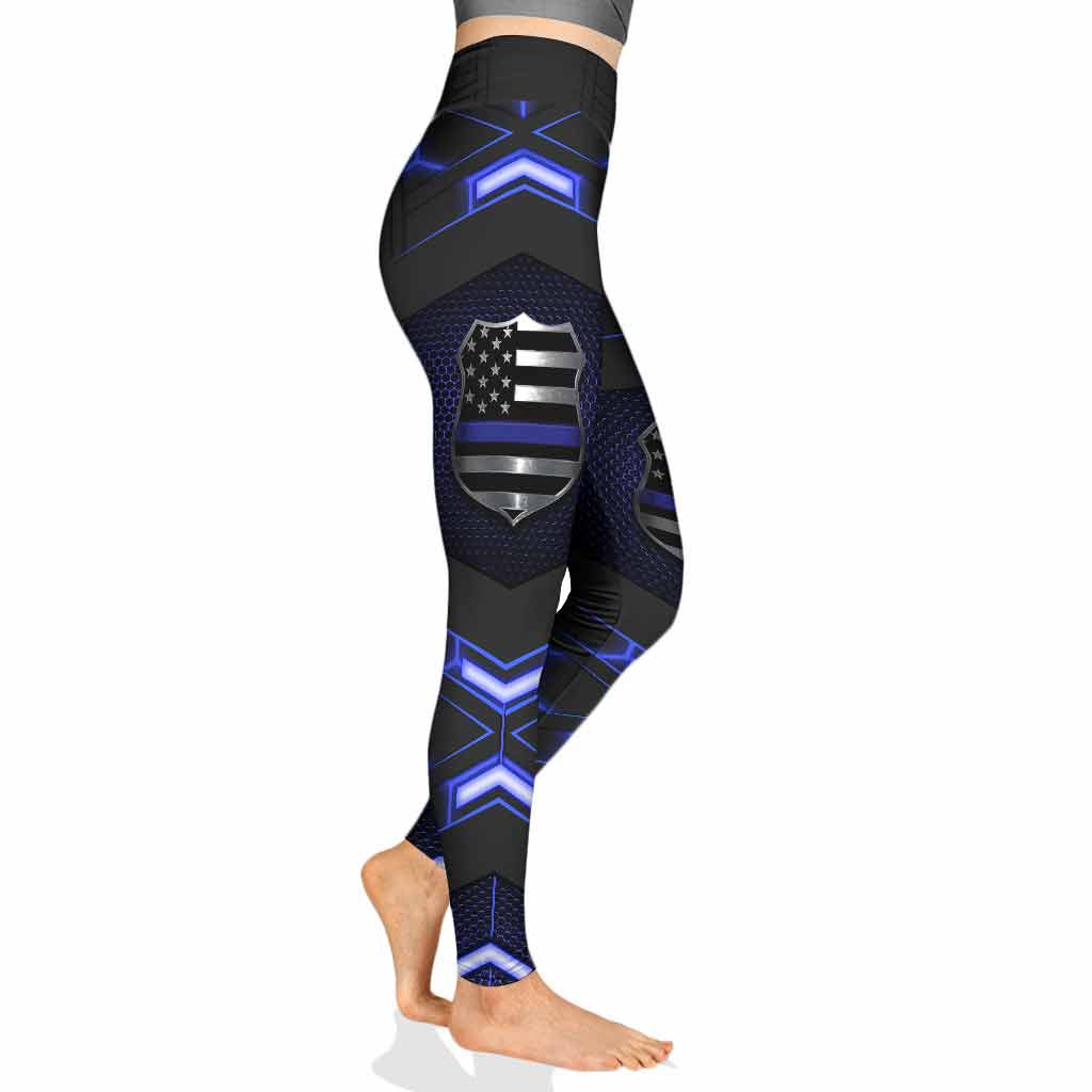 Blue Line - Leggings de policier 062021