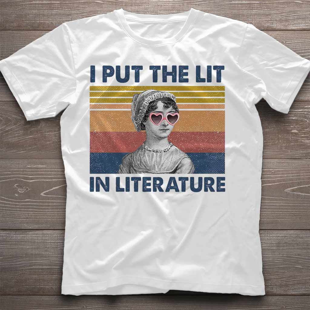 I Put The Lit - Book T-shirt And Hoodie 062021