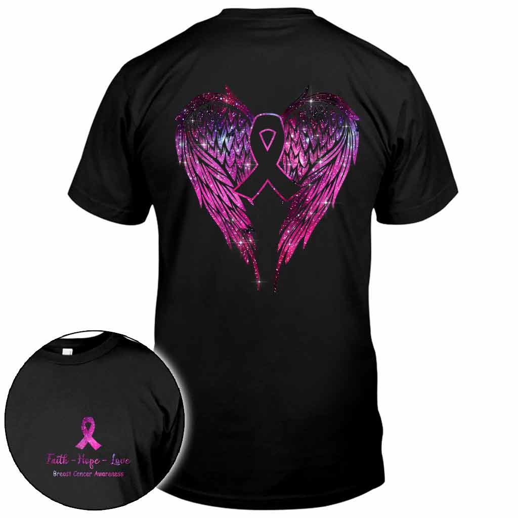 T-shirt et sweat à capuche Wings - Sensibilisation au cancer du sein 072021