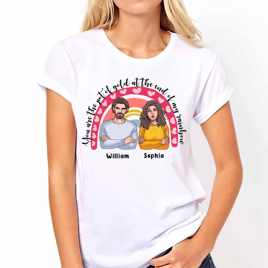 You Are The Pot Of Gold - Personalized Couple T-shirt and Hoodie