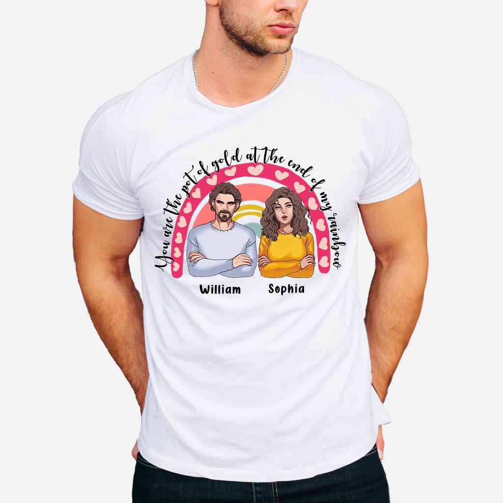 You Are The Pot Of Gold - Personalized Couple T-shirt and Hoodie