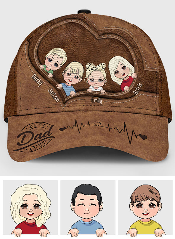 Best Dad Ever - Personalized Father Classic Cap