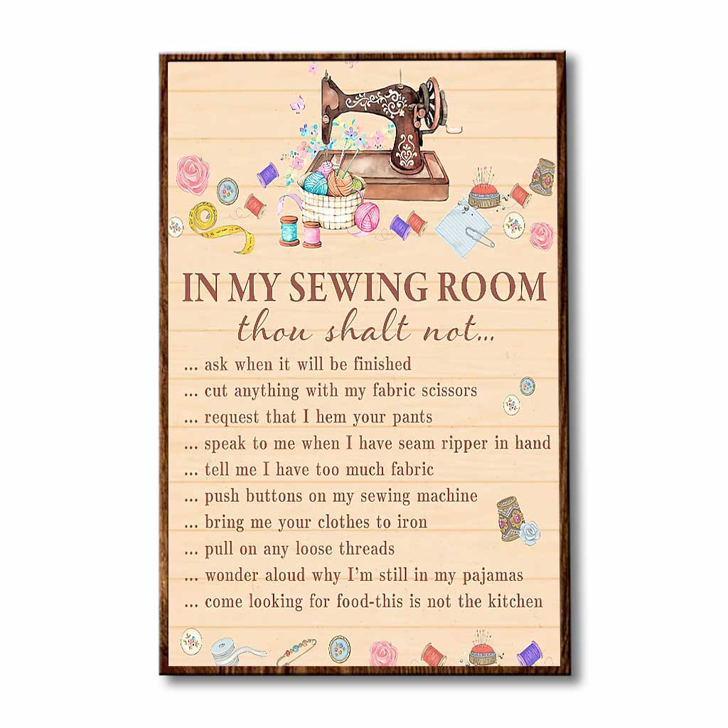 Sewing Rules - Sewing Poster 062021