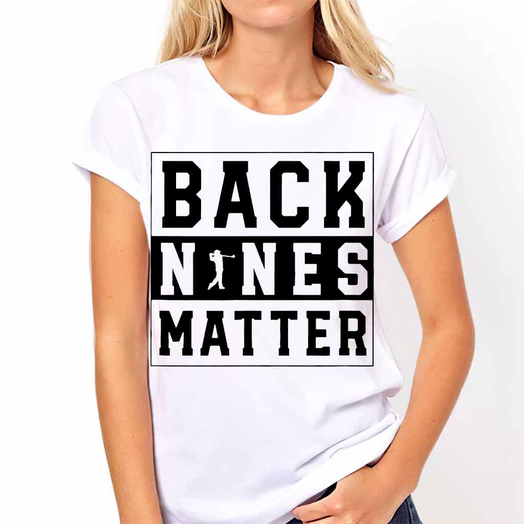Black Nines - Golf T-shirt And Hoodie 062021