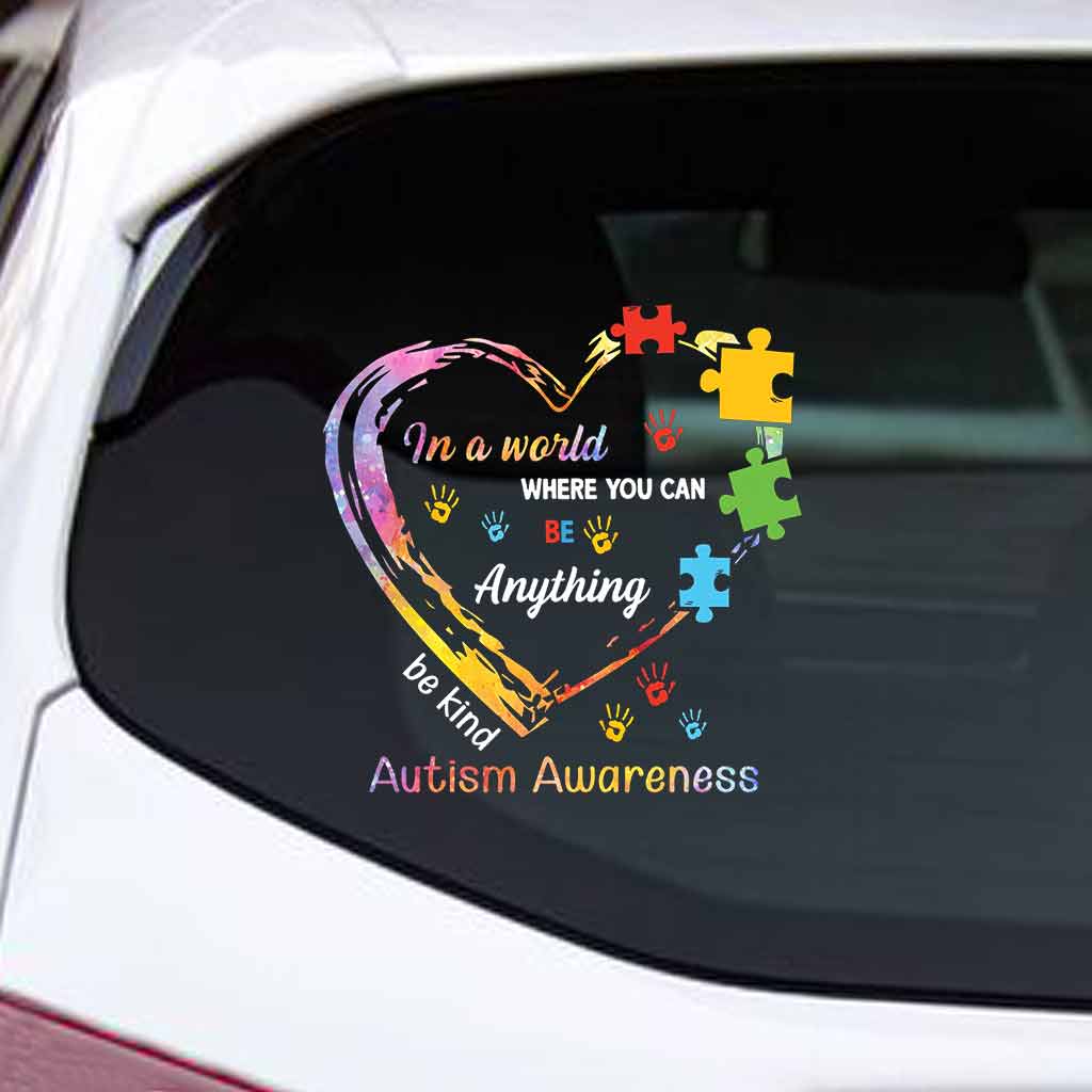 Be Kind - Autism Awareness Decal Full 062021