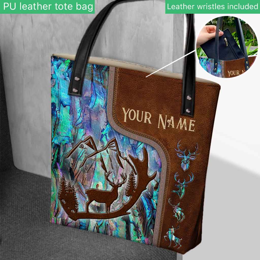 Love Deers - Personalized Hunting Tote Bag