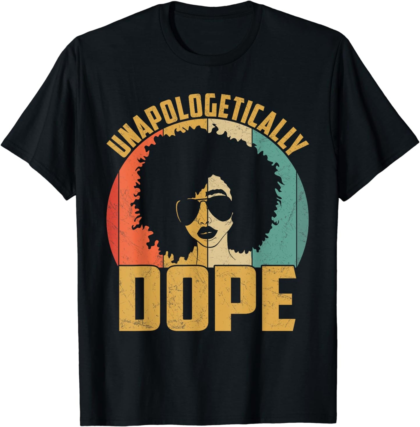 T-shirt et sweat à capuche afro-américains « Unapologetically Dope » 0224