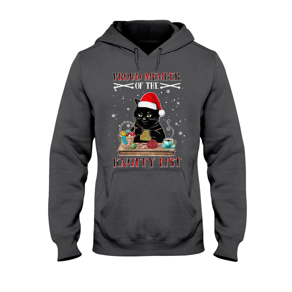 Yes I'm On The Santa's Knotty List Knitting - T-shirt and Hoodie