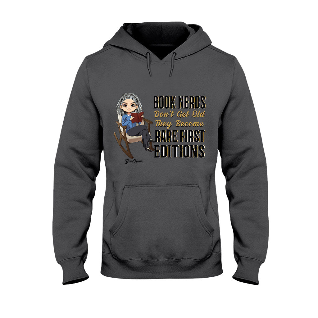 Book Nerds Don't Get Old - Personalized T-shirt and Hoodie