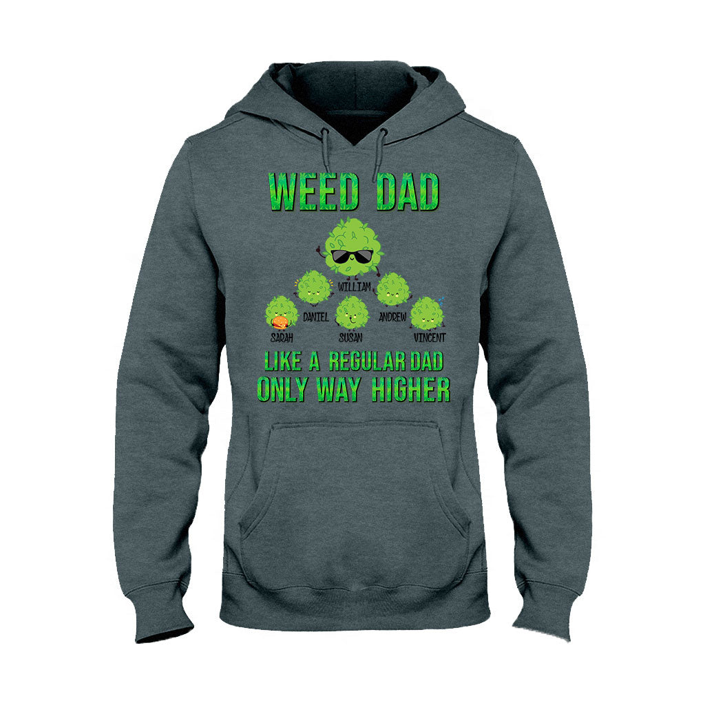 High Dad - Personalized Weed T-shirt and Hoodie