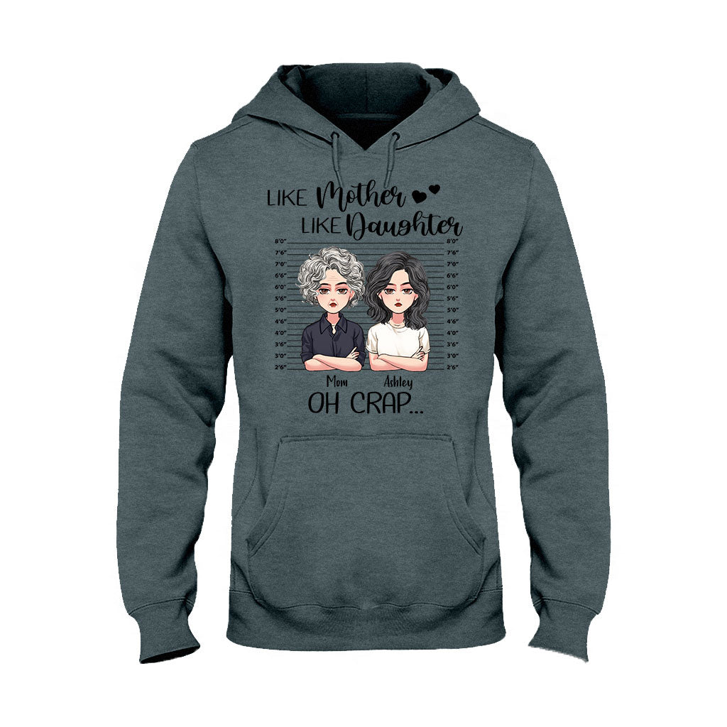 Like Mother Like Daughter - Personalized Mother's Day Mother T-shirt and Hoodie