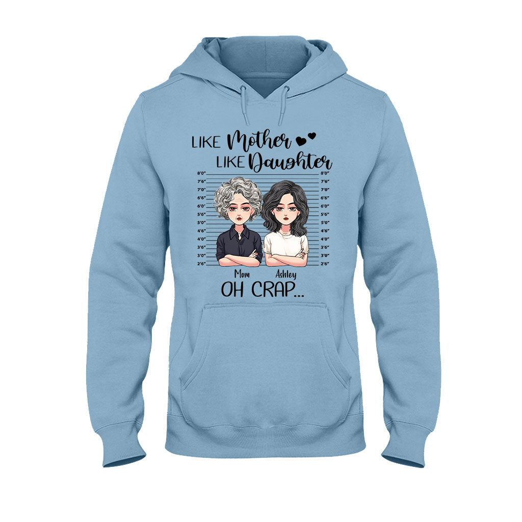 Like Mother Like Daughter - Personalized Mother's Day Mother T-shirt and Hoodie