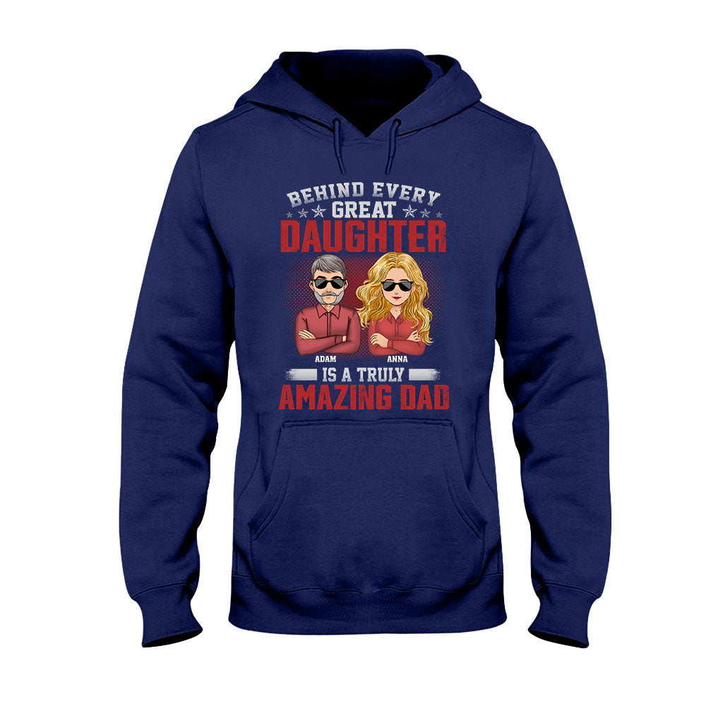 A Truly Amazing Dad - Personalized Father's Day Father T-shirt and Hoodie