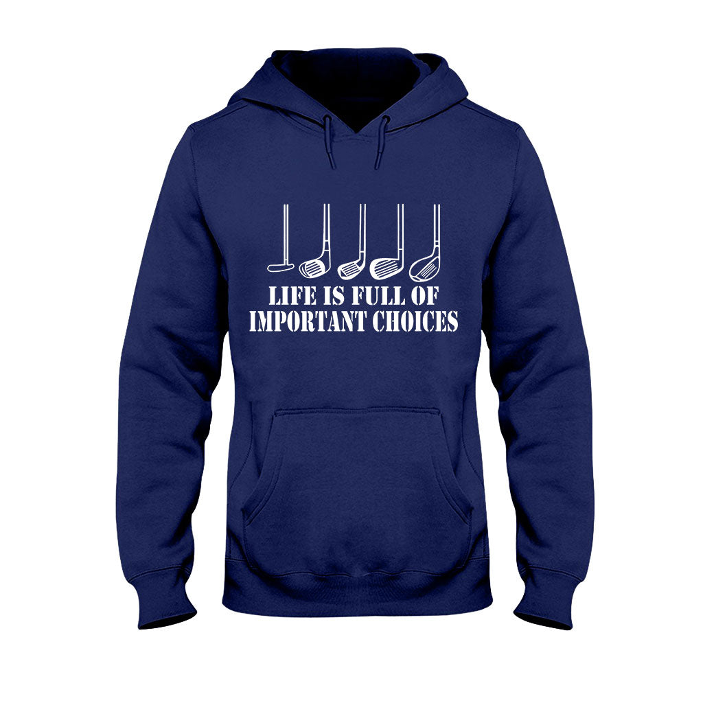 Life Is Full - Golf T-shirt And Hoodie 062021