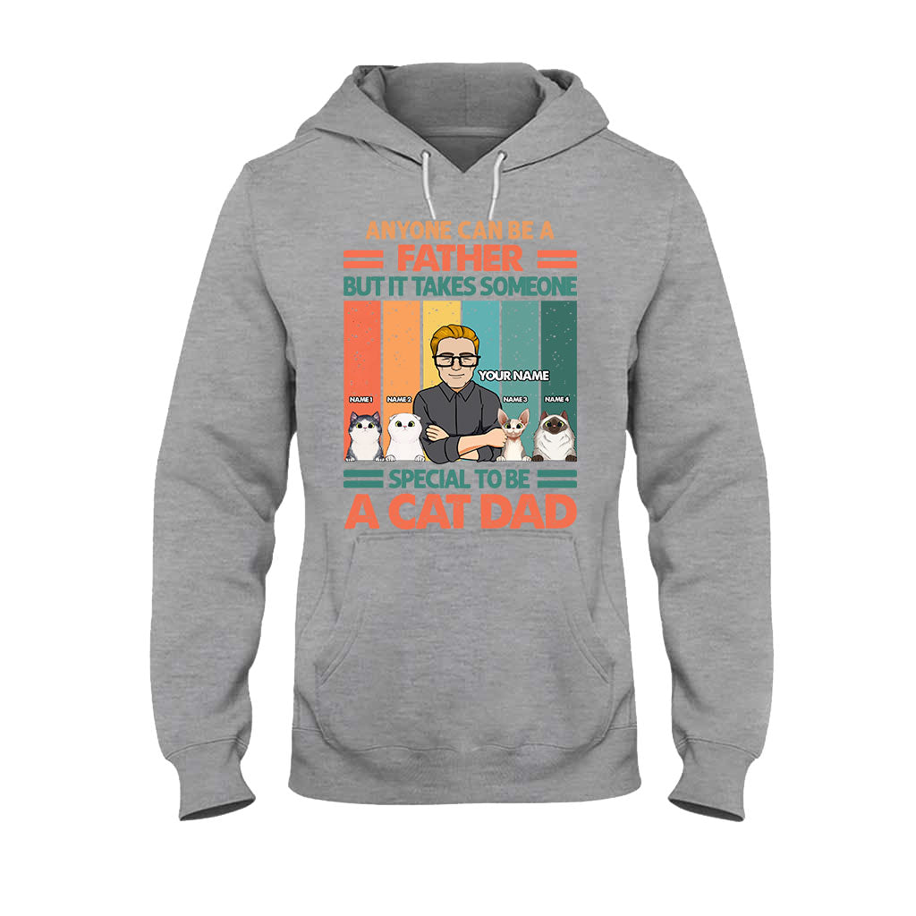 Someone Special To Be A Catdad - Personalized Father's Day T-shirt and Hoodie