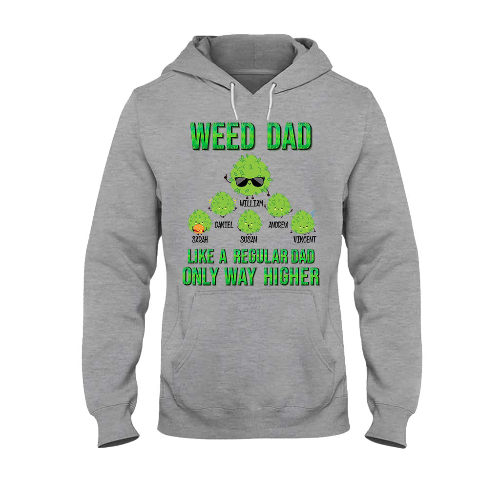 High Dad - Personalized Weed T-shirt and Hoodie