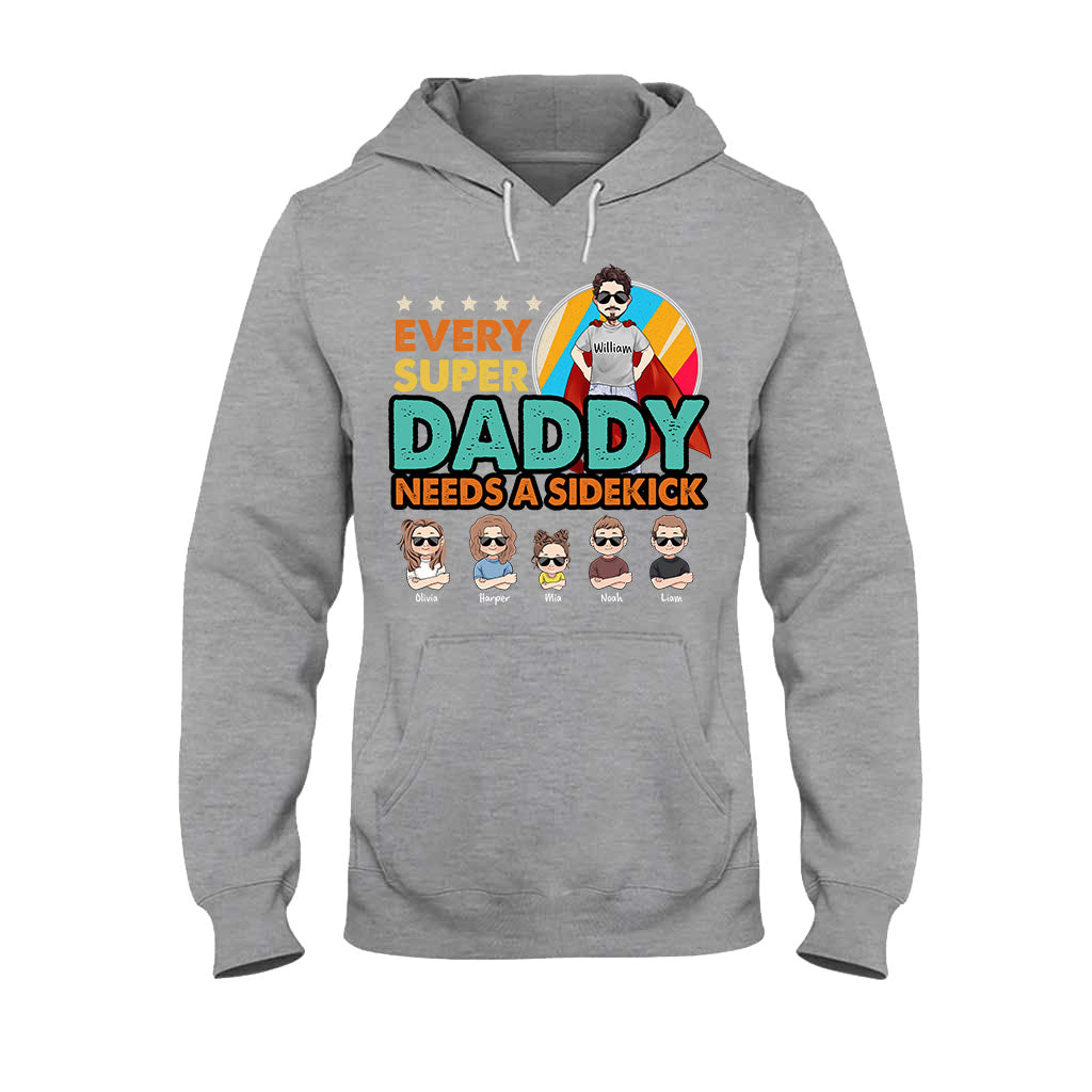 Super Dad Super Hero - Gift for dad, grandpa, uncle, brother - Personalized T-shirt And Hoodie