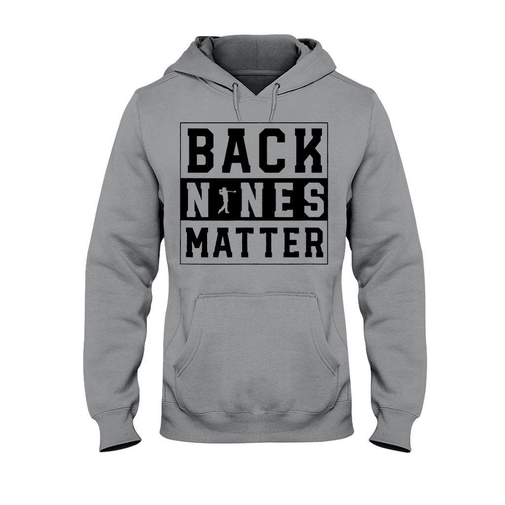 Black Nines - Golf T-shirt And Hoodie 062021