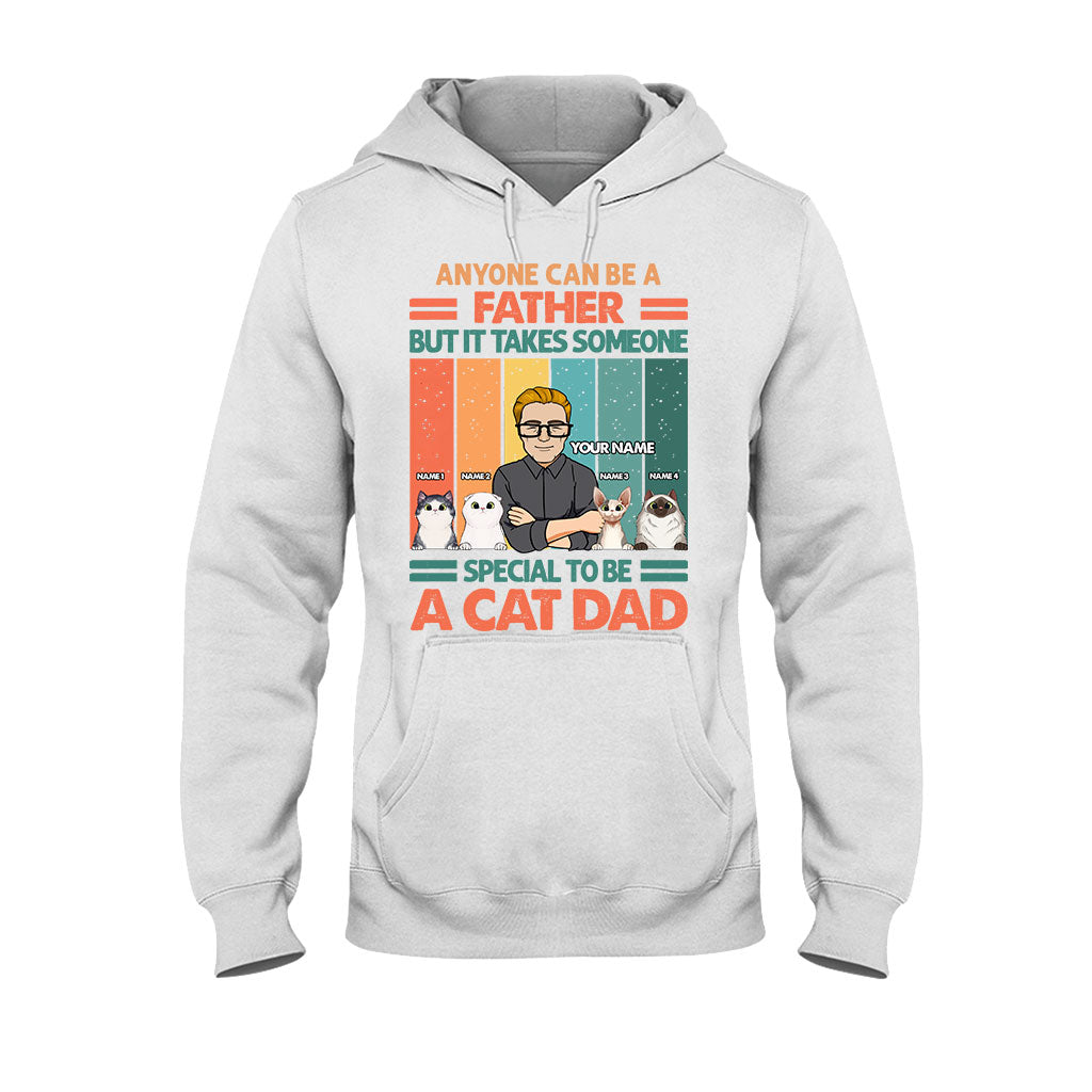 Someone Special To Be A Catdad - Personalized Father's Day T-shirt and Hoodie