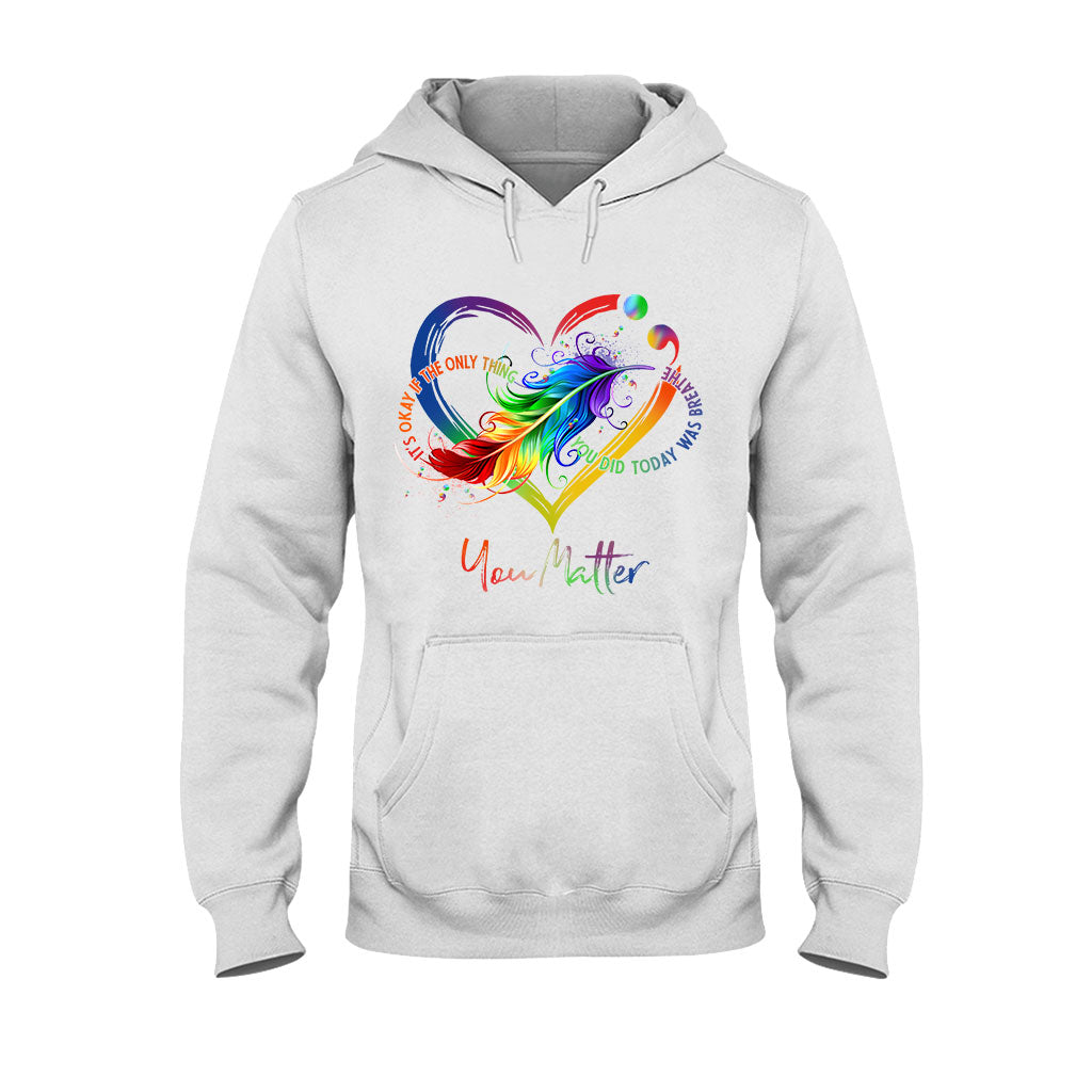 Your Life Matters - Personalized Suicide Prevention T-shirt And Hoodie
