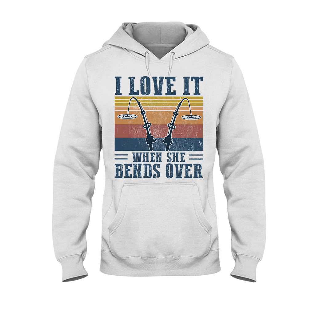 I Love It When It Bend Over - Fishing T-shirt and Hoodie 112021
